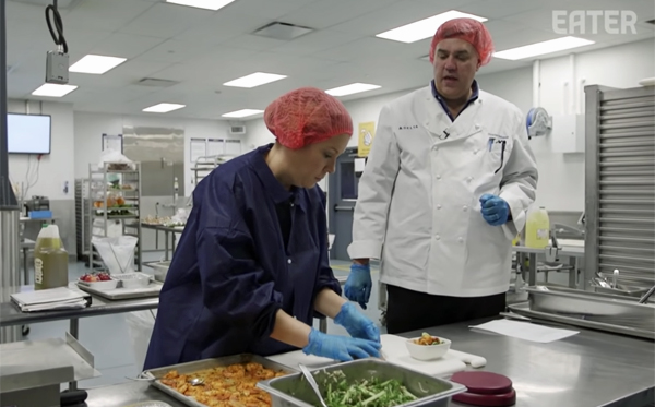 A Behind The Scenes Look At A Gate Gourmet Kitchen In Atlanta To See How Food Is Prepared Packaged And Delivered To Customers At 30 000 Feet