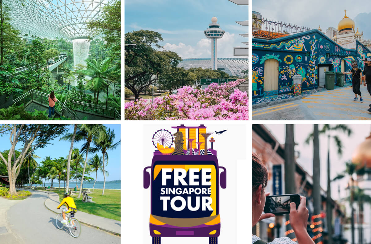 Free Singapore Tour when you are transiting at Changi Airport