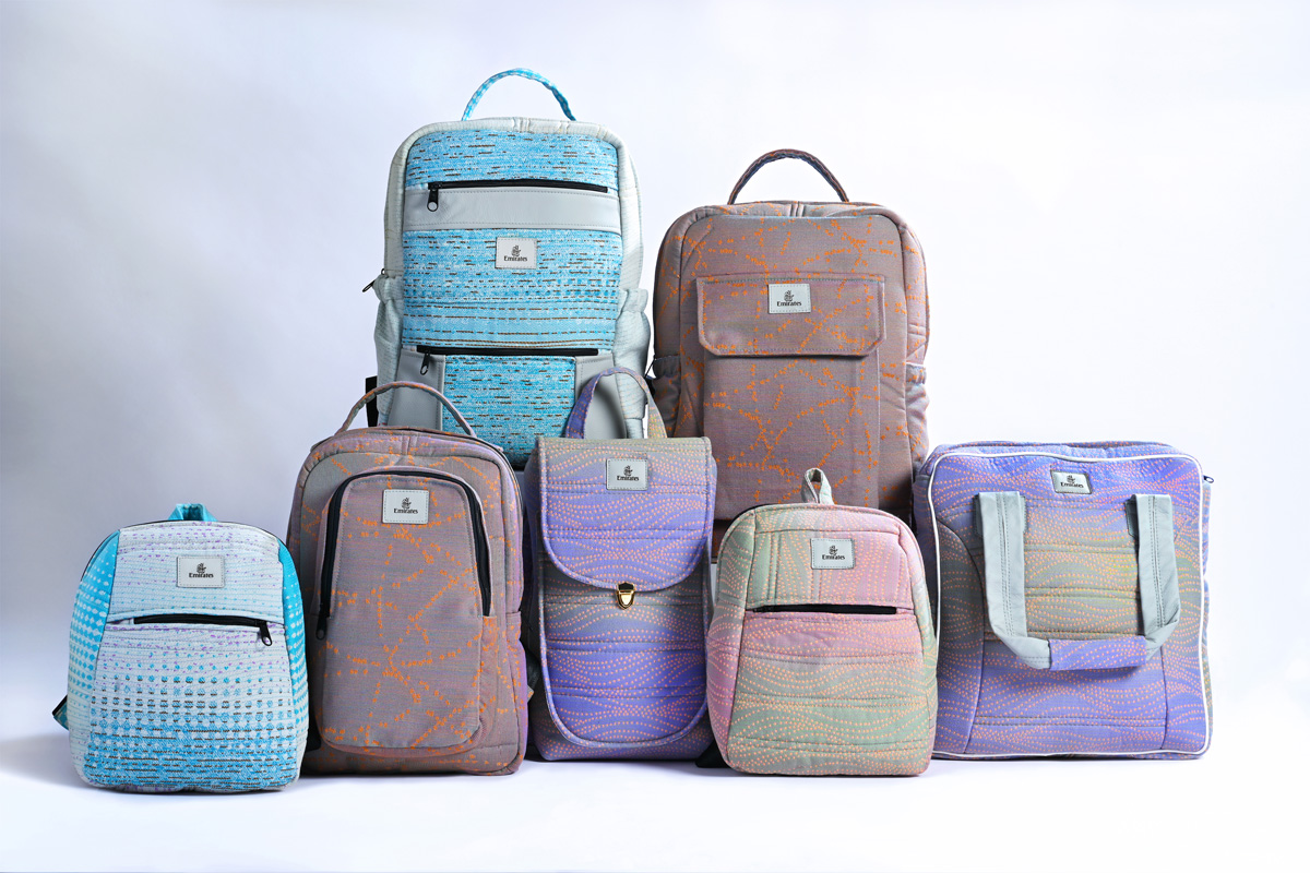 Emirates to donate thousands of children’s backpacks made from upcycled aircraft interiors ‘Aircrafted KIDS by Emirates’