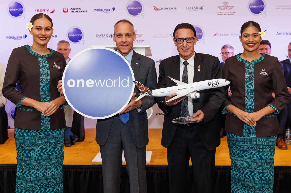Fiji Airways Announced as 15th Full Member Airline of oneworld